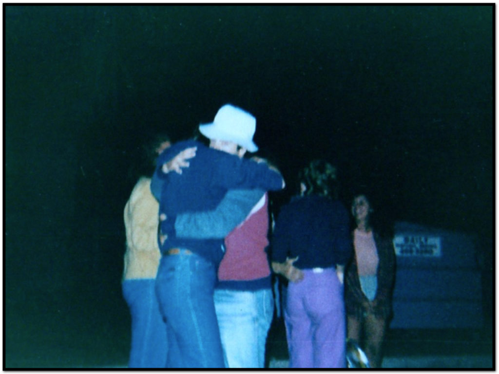 JANET AND ROBERT SAY GOODBYE