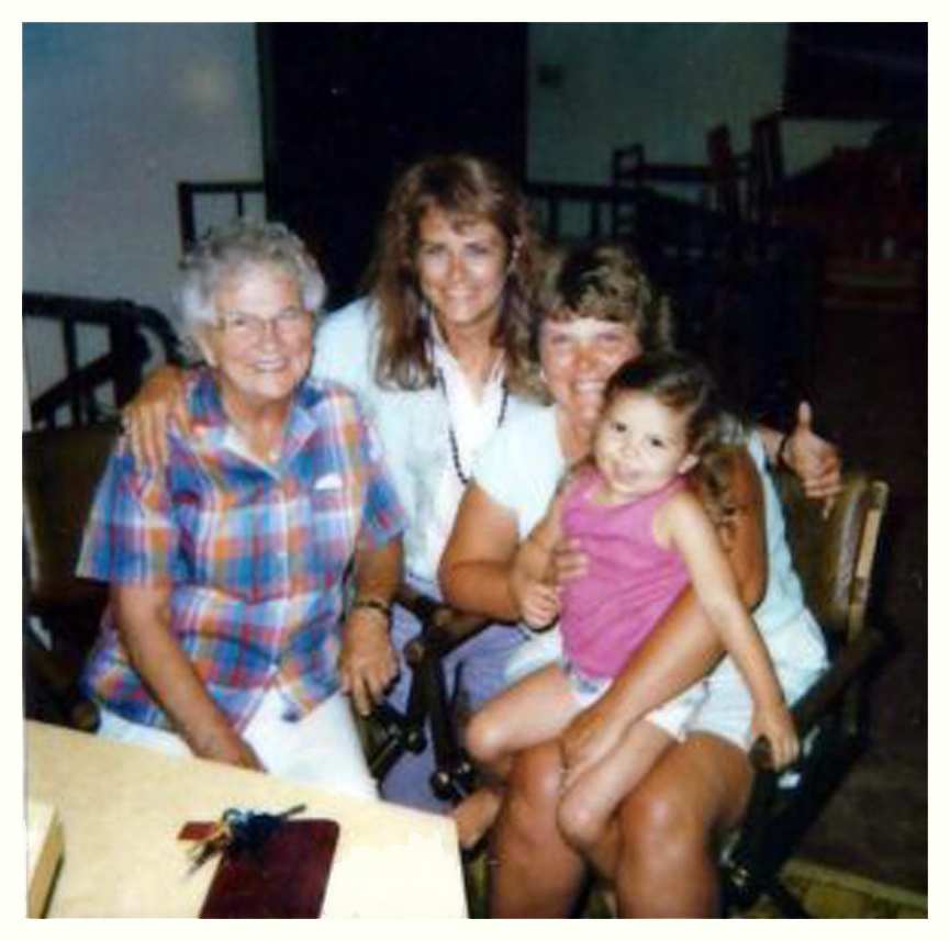 NATALIE AND I WITH HER MOTHER AND HER DAUGHTER