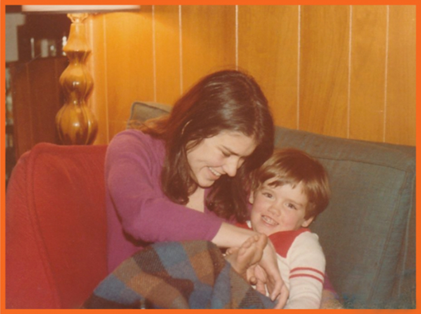 Me with Chris (I only called him CD in my diaries) in 1980