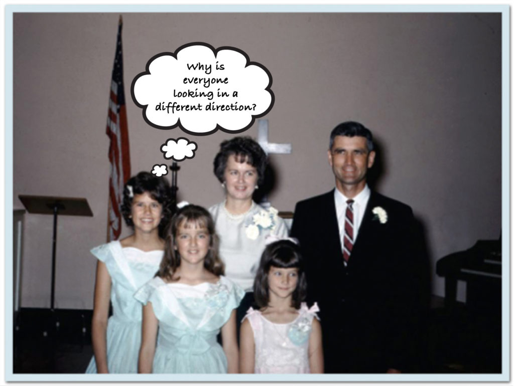 IS IT MY IMAGINATION OR DOES THE YOUNGEST CHILD HAVE A SNEAKY SMILE?