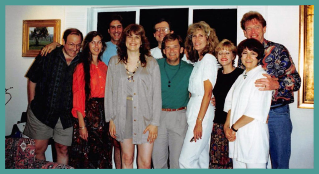 Some of the group - Steve & Linda Stoliar, me, John, Jake Jacobson, Anne Kurrasch, Bobbi Goldin,Marva Fucci, Bill Atherton