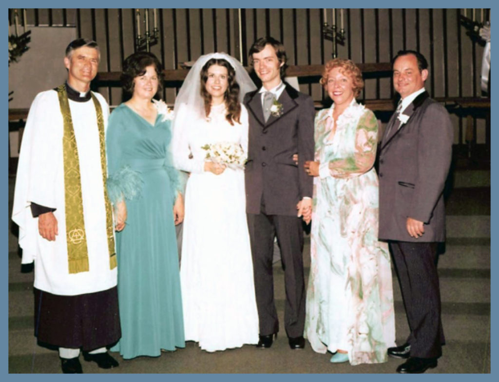 J and I with both sets of parents. What's really scary is the realization that our parents in this photo are younger than we are now.