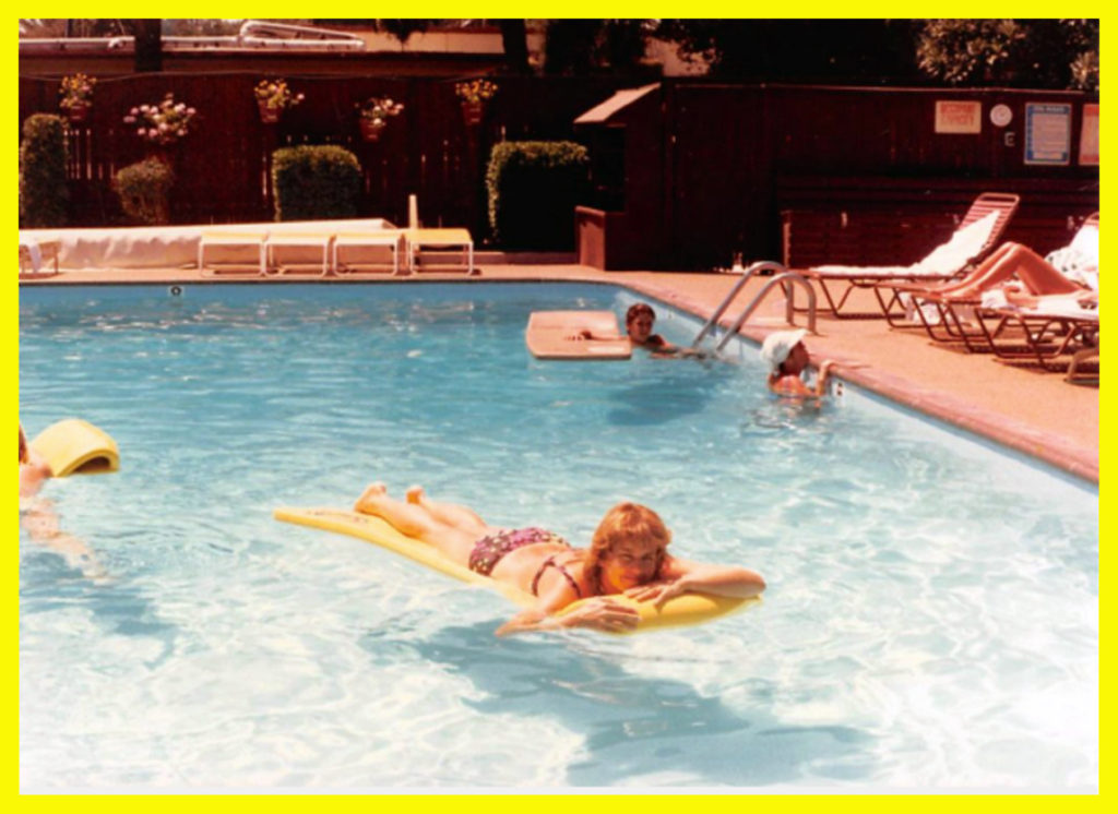 My idea of aquatic exercise (at the same spa as above)