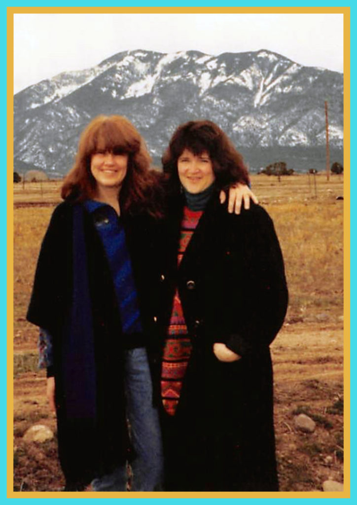 Two sisters in Taos