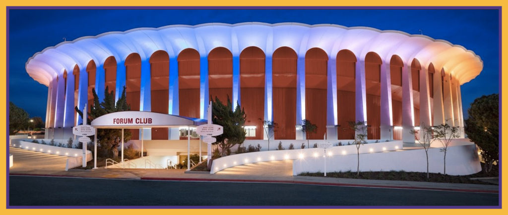 Arty night shot of Forum