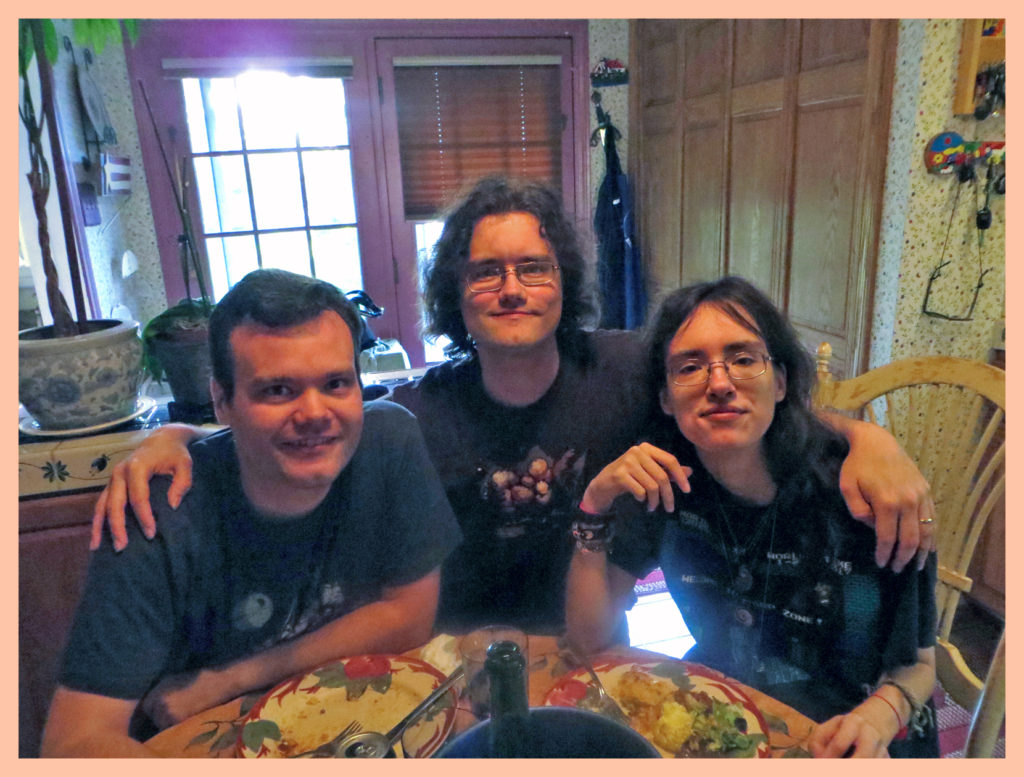 Easter 2014 - Alex, Chris, Sam.