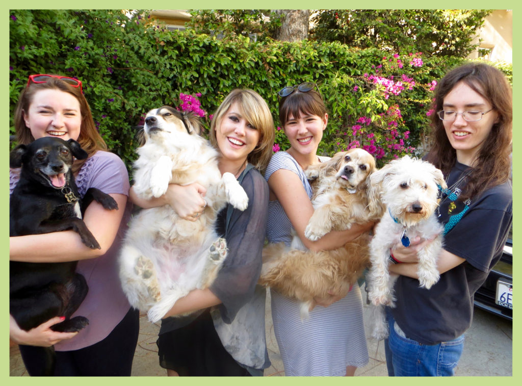 Easter 2014 - Cousins & Dogs.