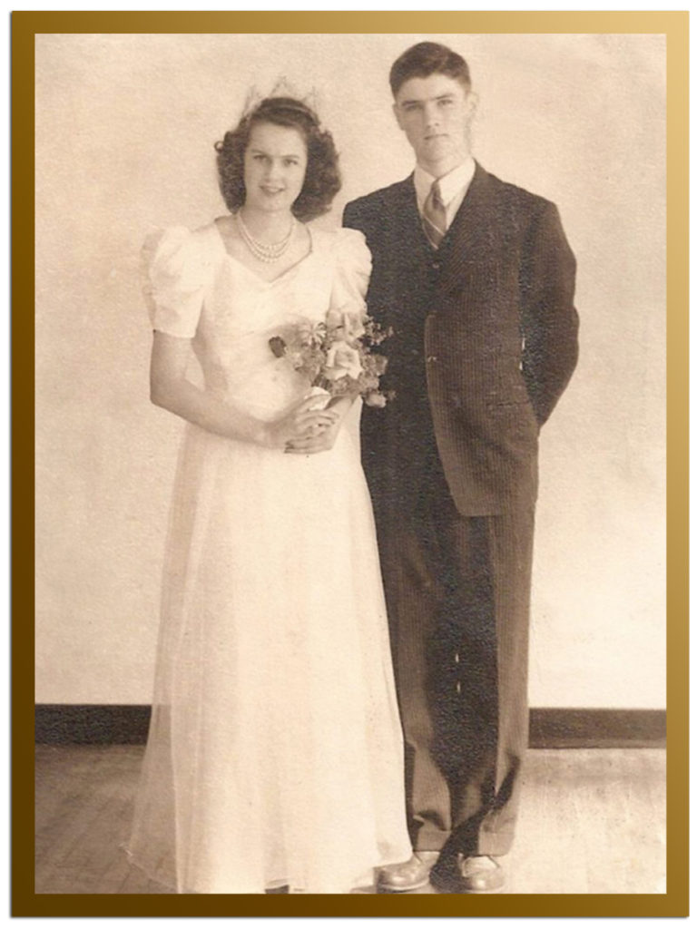 My parents as King and Queen in 1943