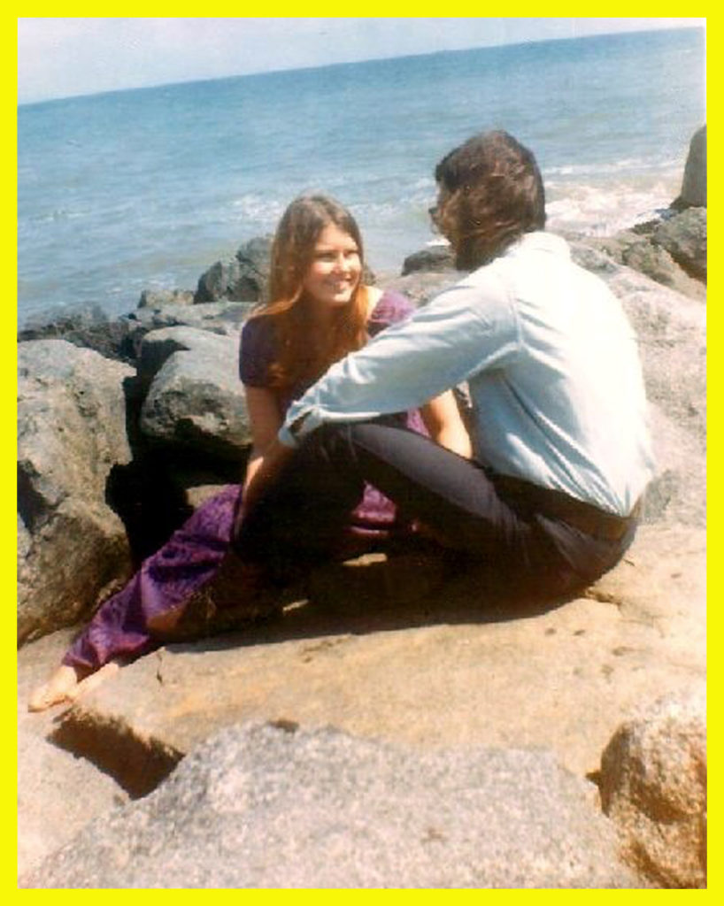 Luke and I, Santa Monica Beach,1969