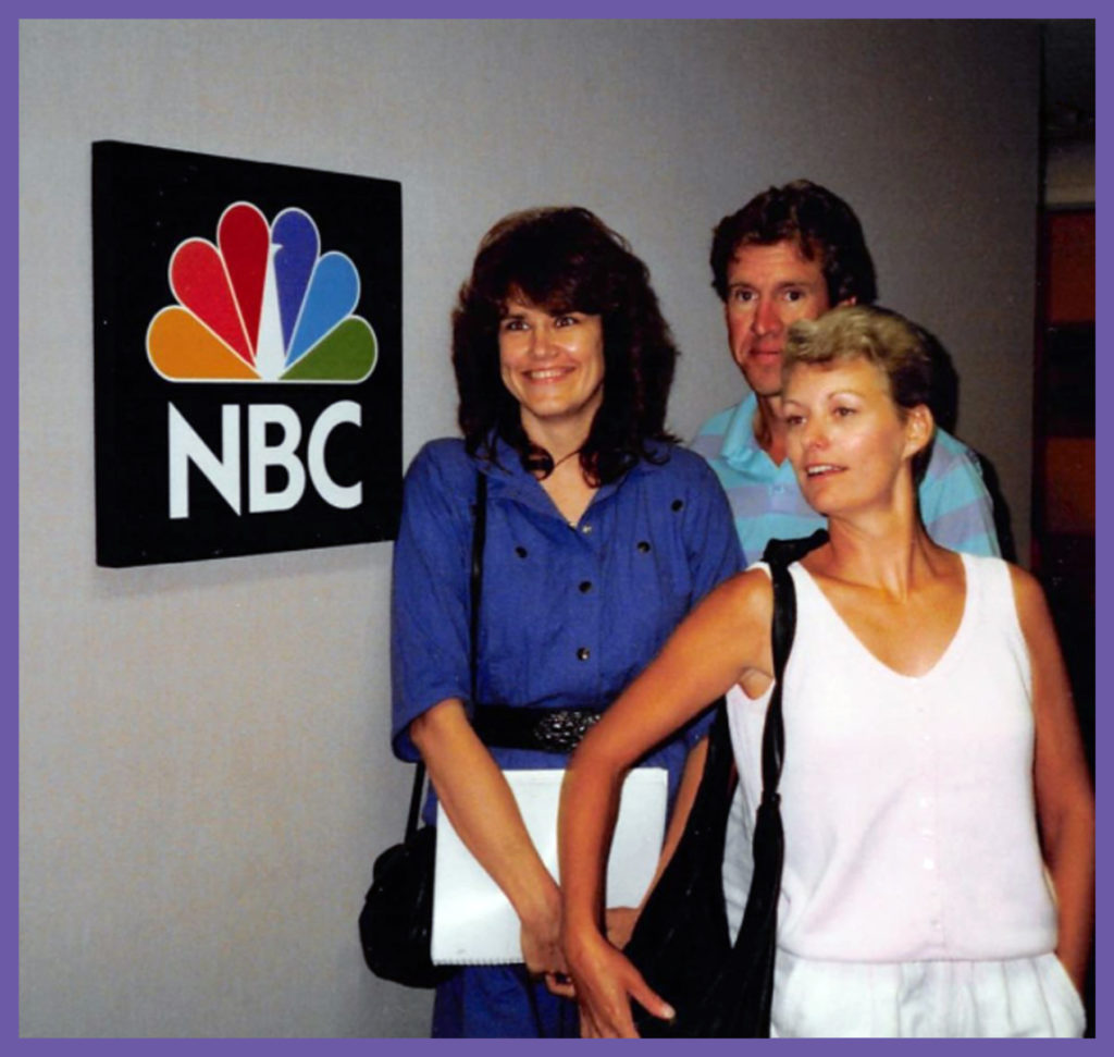 NBC Loomed large in my life and my cousin Craig and his wife Karen (who shares my exact birthday - year and everything) when they visited us in California.