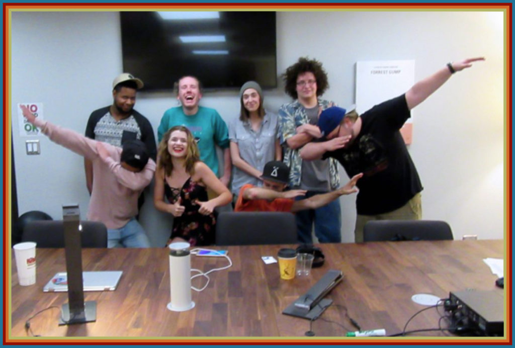 top, l-r: Jarred McClarty, Kendall Collins, Danae Fishman, Andrew Levin; bottom, l-r;David Alvarez Faith-Ann Bishop, Ryan O'Donnell, David Lugowski. Not pictured: Michael Akkerman, Natalie Frank