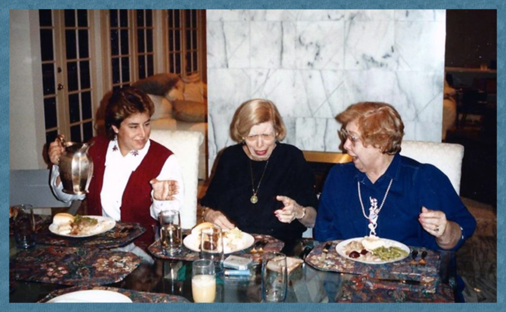 Cindy, Aunt Mary and Flo Rowell