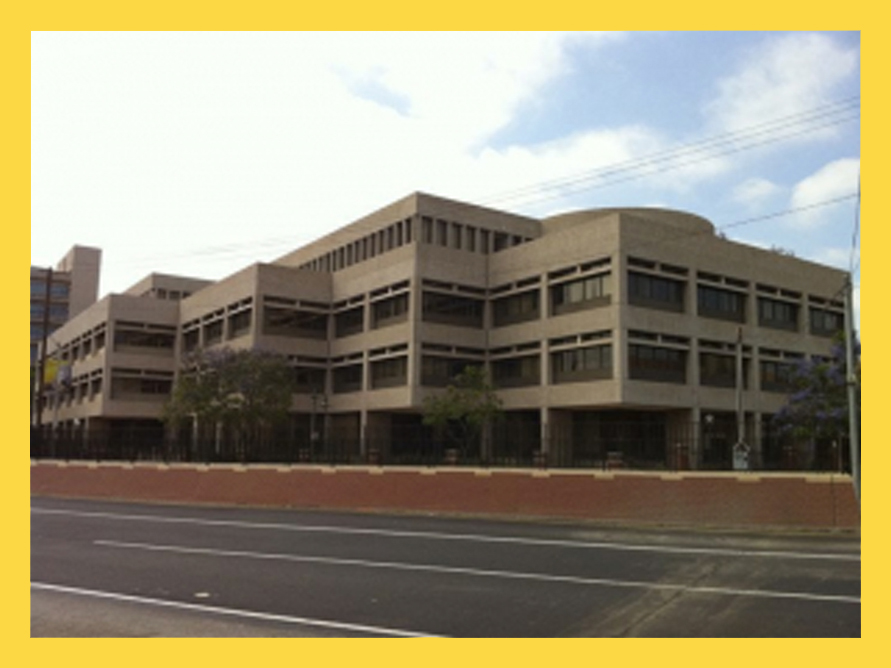 The article where I found this picture called it the Ugliest Law School in America. Their words, not mine.