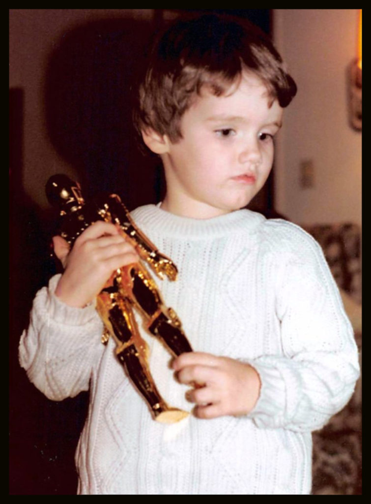 4-year-old CD mourns the passing of a star