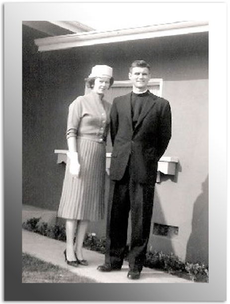 My Mother and Father dressed for the occasion