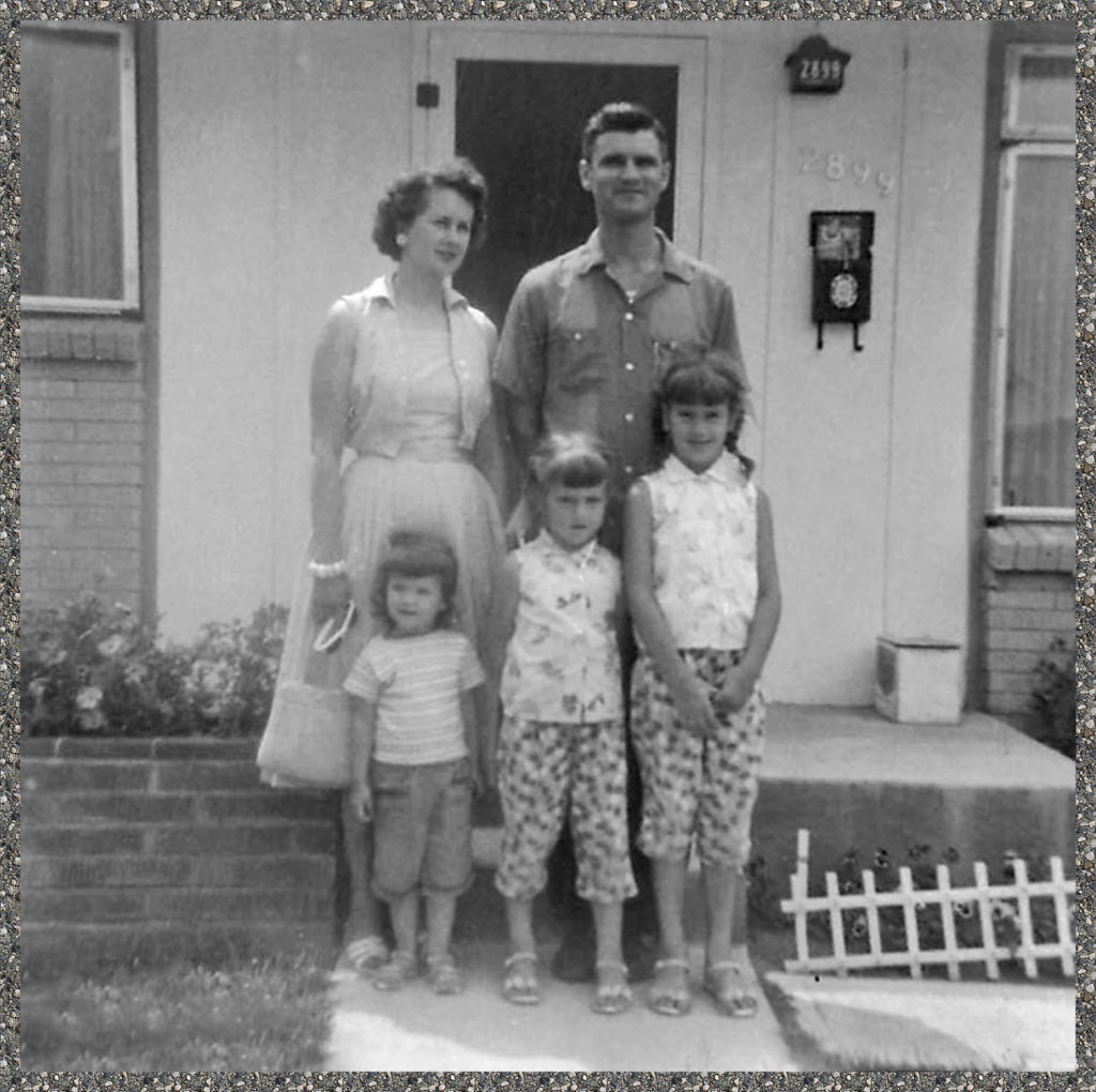  My family in the early 60's.