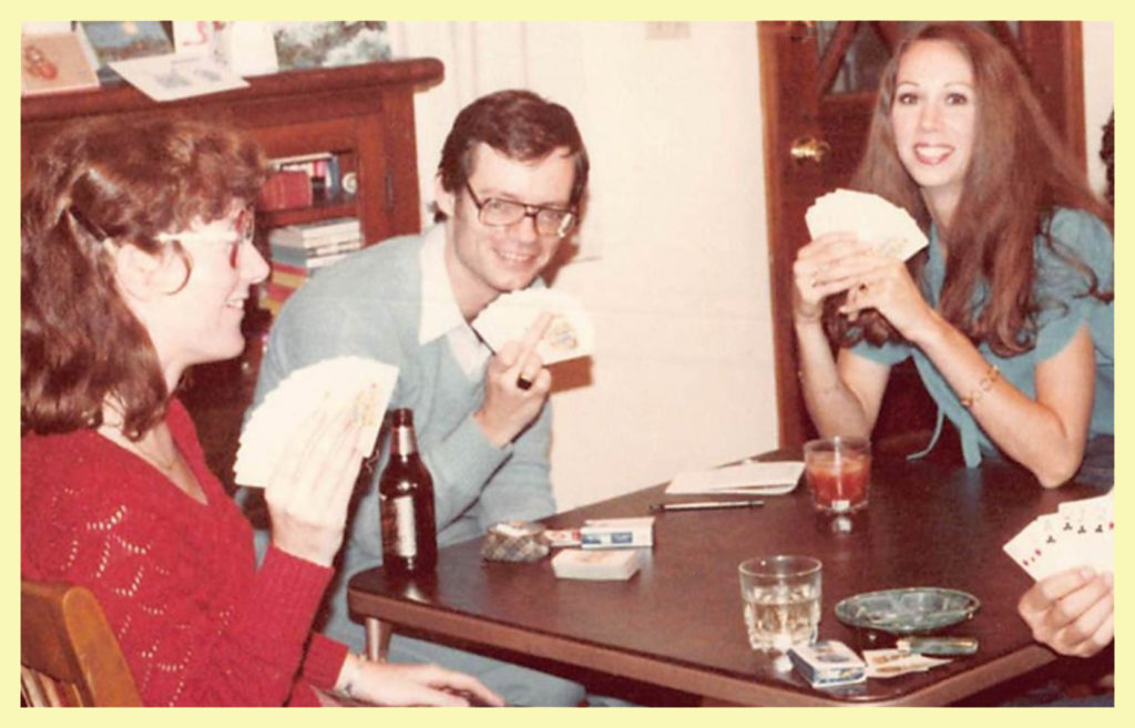 Judith playing bridge with me, J and Gail. I grieve for the Judith I knew in the past. I think she had a lot to give, but we’ll never know. I wish she’d let someone help her but she was adamant – to Judith, life without booze looked worse than death. So, of course, it had to end like this.