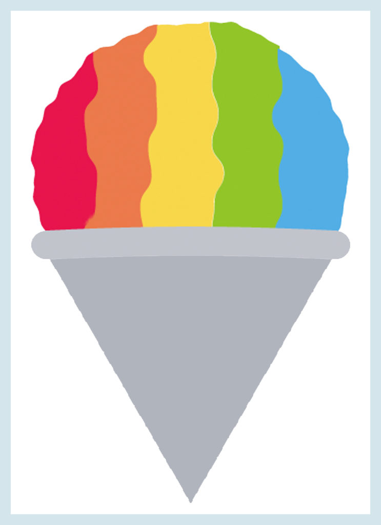 Believe it or not - there is a Snow Cone Emoji - so I guess people are still craving them.