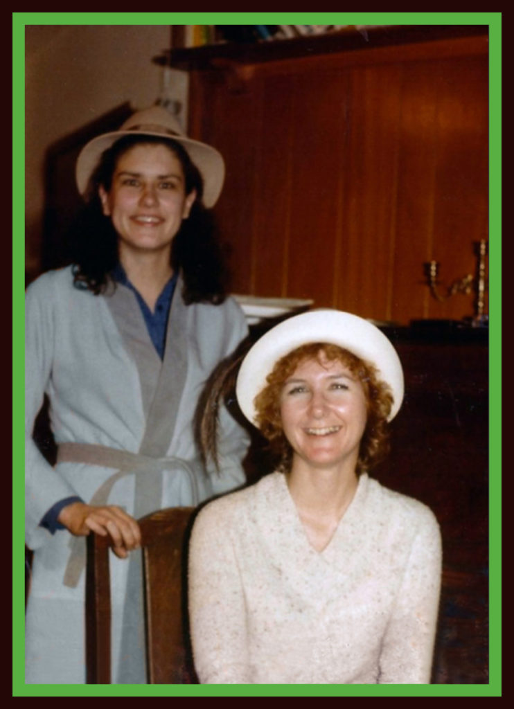 Gail and I goofing off when we were (relatively) young.